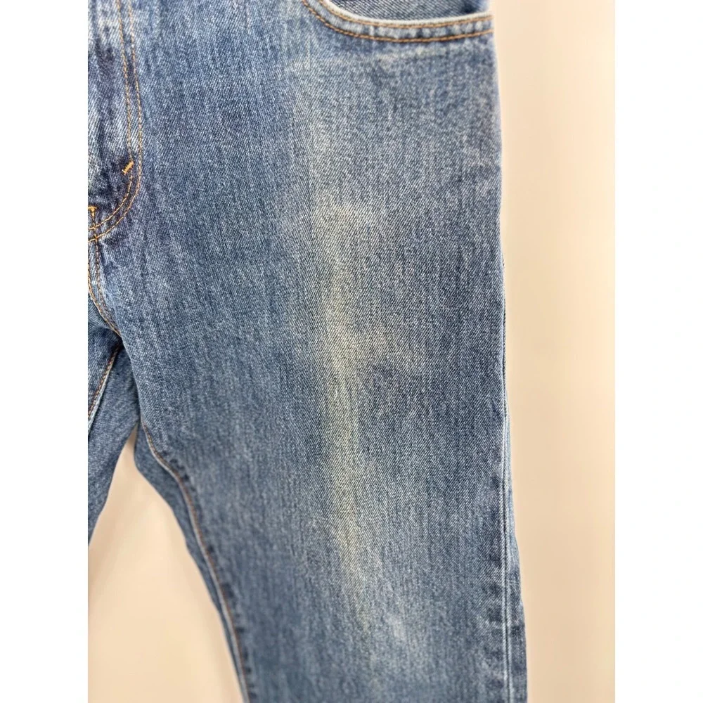 Levis 517 Mens 34X29 Bootcut Western Y2K Style Distressed Fading  Denim